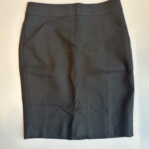 Classic Black Pencil Skirt
